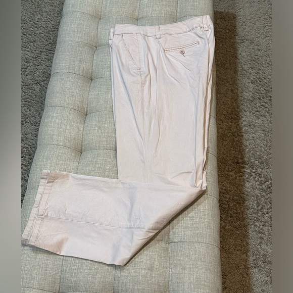 Women’s Apt. 9 Tomboy Chino Pants with Bling Belt - Pale Pink, Size 12, EUC - Picture 3 of 8